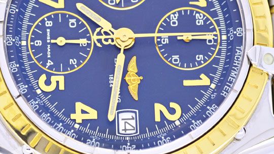 Foto 3 - Breitling Chronomat Stahlgold Rouleaux, Topuhr F.Neuz., U1143